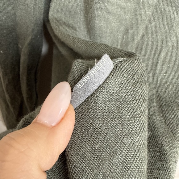 Icebreaker Merino Wool 260 Quarter Zip Pullover Mens S Green Bodyfit Outdoors * - Picture 4 of 11